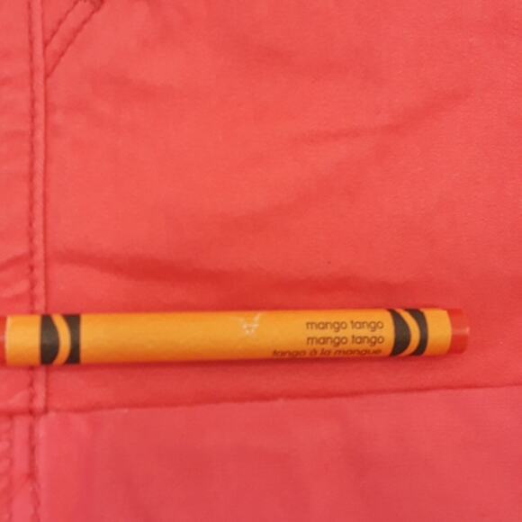 Aeropostale Womens Sz 0 Midi Twill 4'' Inseam Cuffed Low Rise Orange Shorts - Picture 4 of 13